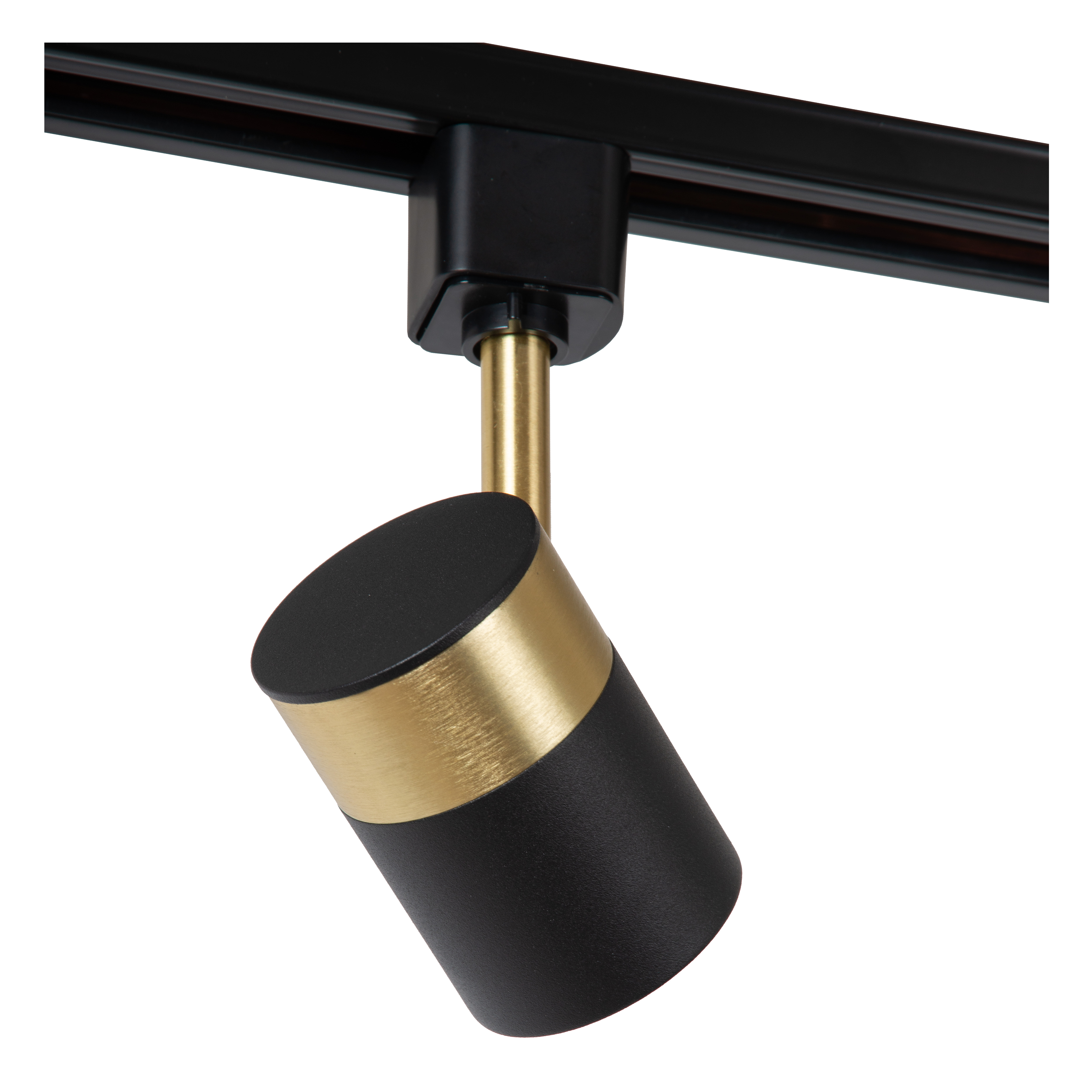 Black and deals gold track lighting